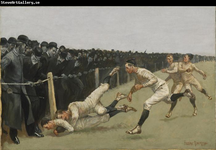 Frederic Remington Touchdown, Yale vs. Princeton, Thanksgiving Day